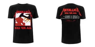 Metallica 'Kill Em All Tracks' T Shirt - NEW • $21.46