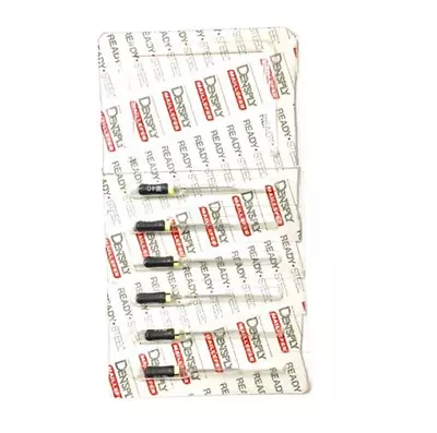 Dentsply Maillefer READY STEEL K-Files 21mm/25mm/31mm All Sizes 6 Files/pack • $10.95