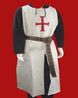 New Medieval Tunic Inspired Long Costume Archers Authentic Short Sleeves • $50.10