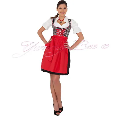 £33.97 • Buy Oktoberfest Costume Women - Beer Wench Outfit German Fancy Dress Plus Size 6-22