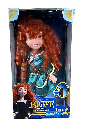 Disney Pixar Brave Merida Forest Adventure 15  Toddler Doll With Box • $31.50