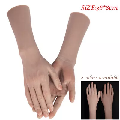 Simulation Hand Model With Finger Positioning Silicone Teaching Display Props • $78.49