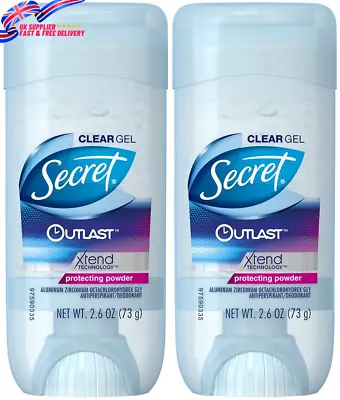 £28.70 • Buy Secret Antiperspirant And Deodorant For Women, Outlast Xtend Clear Gel 