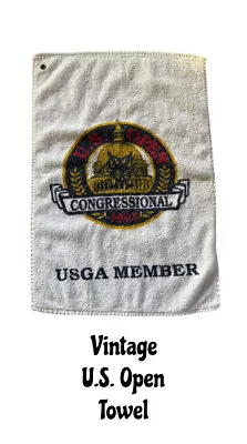 RARE Vintage US Open Golf Towel FREE SHIPPING • $12.95