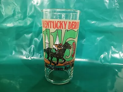 Vintage 1989 Kentucky Derby Official Frosted Mint Julep Glass - Churchill Downs • $8.73