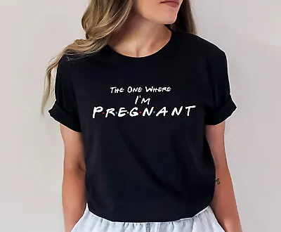 Mum To Be T-shirt Funny Pregnancy Announcement Mummy Gift Pregnant Top Pregnant • £3.99