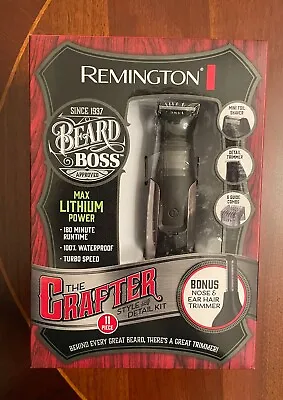 Remington Lithium Beard Boss The Crafter: Beard Boss Trim & Detail Grooming Kit • $29.99