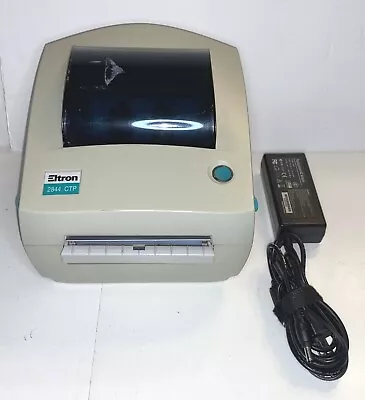 Eltron Zebra UPS LP2844 CTP Direct Thermal Barcode Printer USB Serial Parallel  • $74.99