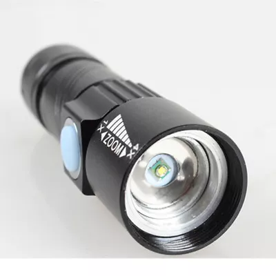 800 Lumen Mini USB Torch (RS28) Rechargeable Pocket  CREE Q5 LED 3 Modes Bright  • $14.95