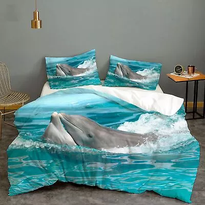 £12.61 • Buy Quilt/Doona/Duvet Cover Set Single/Double/Queen/King Size Bed Pillow Cases