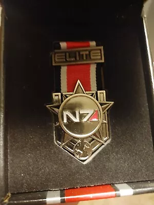 Mass Effect N7 Elite Medal Badge Premium Extra RARE OOP Commander Shepard • $249.99