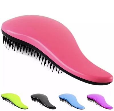 Detangler Hair Tangle Brush Hair Teezer Comb Professional Hair Styling Tool • £3.99