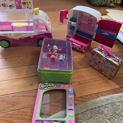 Shopkins Lot Various/Mixed Seasons  Ice Cream Truck & Fridge& Vending • $20