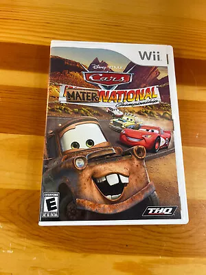 Cars: Mater-National - Nintendo Wii W/ Fold Out Poster And Manual • $10.50