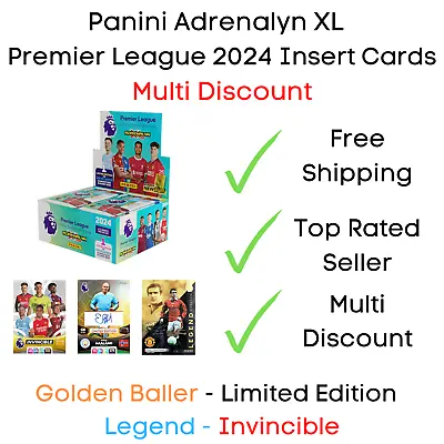 £26.95 • Buy Panini Adrenalyn XL Premier League 2024 Golden Baller - Legend - Limited Edition
