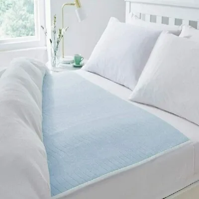 Absorbent Washable Incontinence Bed Sheet/Pad/Waterproof Mattress Protection • £10.75