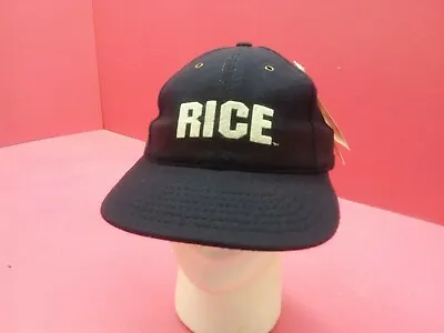 *rice Owls - Football Hat - Navy Flat Brim *discounted* - Usa Made • $3.99