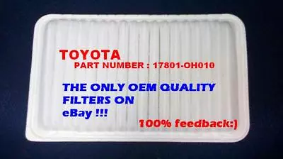 Engine Air Filter For 02-06 Toyota Camry Lexus Sienna OEM Quality Perfect Fit  • $10.50