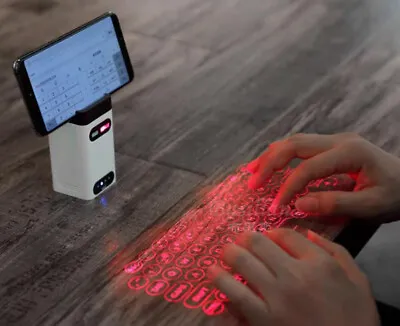 Wireless Bluetooth Laser Virtual Projection Keyboard For IPhone 15 14 Pro Max • $85.49