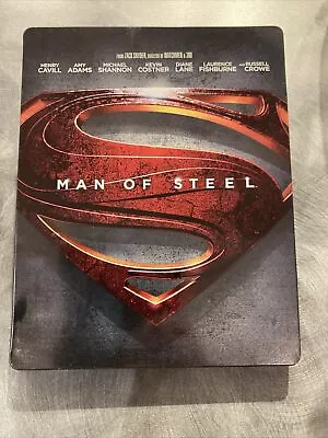 Man Of Steel Blu-Ray +Dvd Steelbook | Walmart Exclusive • $14.75