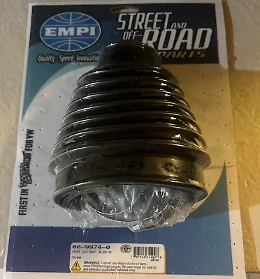 $32.50 • Buy Empi 9974 Black Vw Swing Axle Boot Kit, Vw Baja Bug Sandrail Manx Buggy