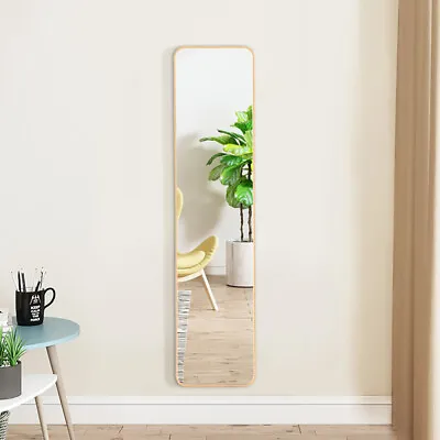 Wall Hanging Full Length Glass Mirror Over Door Framed Bedroom Dressing Mirrors • £30.95
