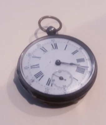 $99 • Buy Antique Vacheron Pocket Watch, Silver Case, Not Running