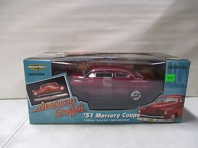 American Muscle American Graffiti 1951 Mercury Coupe 1/18 • $39.85