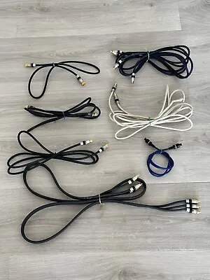 Lot Of 8 Monster Cables - Video Speaker Subwoofer Lot • $15