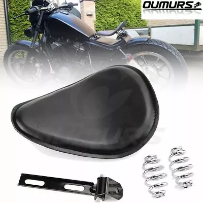 3  Motorcycle Solo Seat For Harley Heritage Springer Softail Bobber Chopper • $32.85