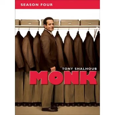 Monk - Season Four DVD Good • $5.88