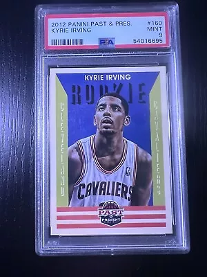 2012 Panini Past & Present #160 Kyrie Irving Rc Psa Mint 9  • $1