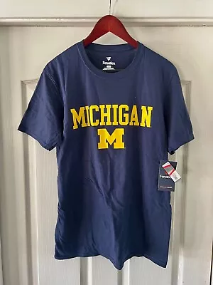 Michigan Wolverines Game Day 2-Hit T-Shirt - Men's Medium Navy NWT • $7.99