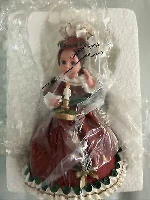 MADAME ALEXANDER Victorian Christmas Figurine Doll Boxed • $25