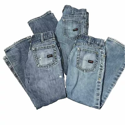 Lot Of 3 Ariat FR Jeans 32x32 M4 Low Rise Boot Cut Cat 2 Fire Resistant Bundle • $89.64