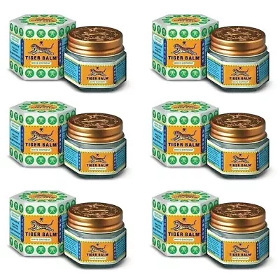 Tiger Balm White Ointment 21ml  (Pack Of 12) For Headaches & Nasal Congestion • $46.40