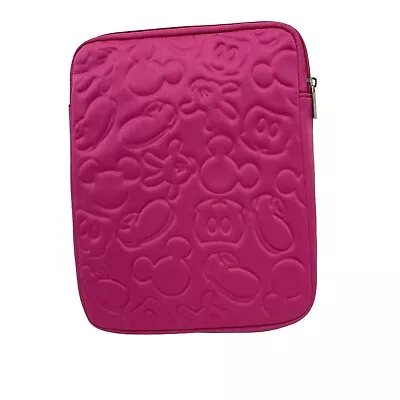 Disney Parks Authentic Original Pink Contemporary Mickey Mouse Tablet IPad Case • $24.99