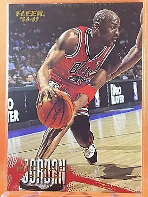 1996 96-97 Fleer Michael Jordan #13 • $5