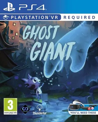 $79 • Buy Ghost Giants VR Sony PS4 Family Kids Puzzle Solving Sandbox Adventure Game