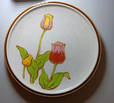 MIKASA Tulip Time C9008 Salad Plate 7.5 Inches Natural Beauty Japan 1970's Good  • $12.50