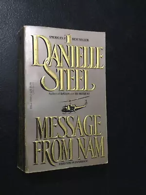 Message From Nam By Danielle Steel 1991 1st Paperback (Dell) • $2.50