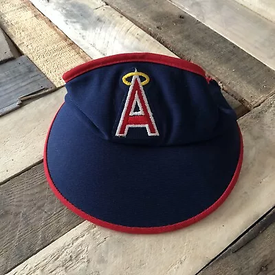 Vintage 1980s Angels Baseball Adjustable Visor • $19.99