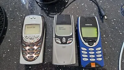 £45 • Buy RETRO NOKIAS 8210 Blue/Silver. Nokia 8850 Metal Silver. Nokia 8310 Black/ Grey