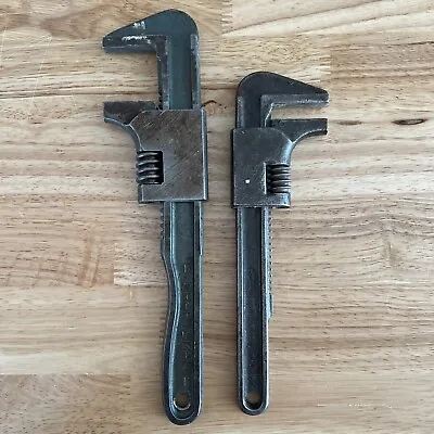 Lot Of 2 Vintage USA Adjustable Monkey Wrenches • $21