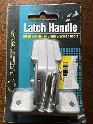 WOW! Ultra Hardware Latch Handle Storm & Screen Door #31600 1-3/4” Hole Center • $14.99