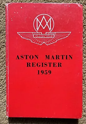 ASTON MARTIN REGISTER BERTELLI Ulster DB S Chassis 59 RACES Manual Instruction • £110