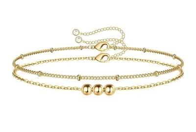 Double 18k Gold Plated Bracelet  • £9.99