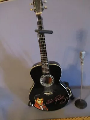 C-220 - Vintage Elvis Presley Guitar With Stand & Mic Lake Heaven • $15.95