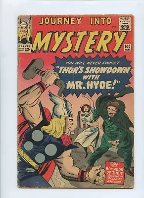 Journey Into Mystery #100 1964 (GD 2.0) • £17.84