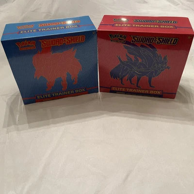 $123 • Buy Pokemon Zacian & Zamazenta Sword And Shield ETB Elite Trainer Box Sealed 2020